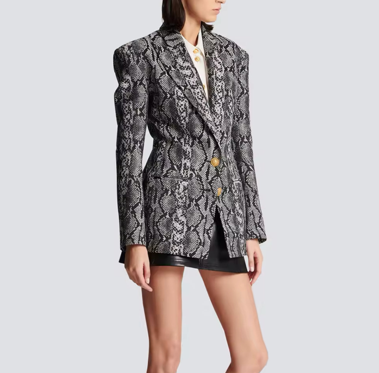 Printed Statement Blazer