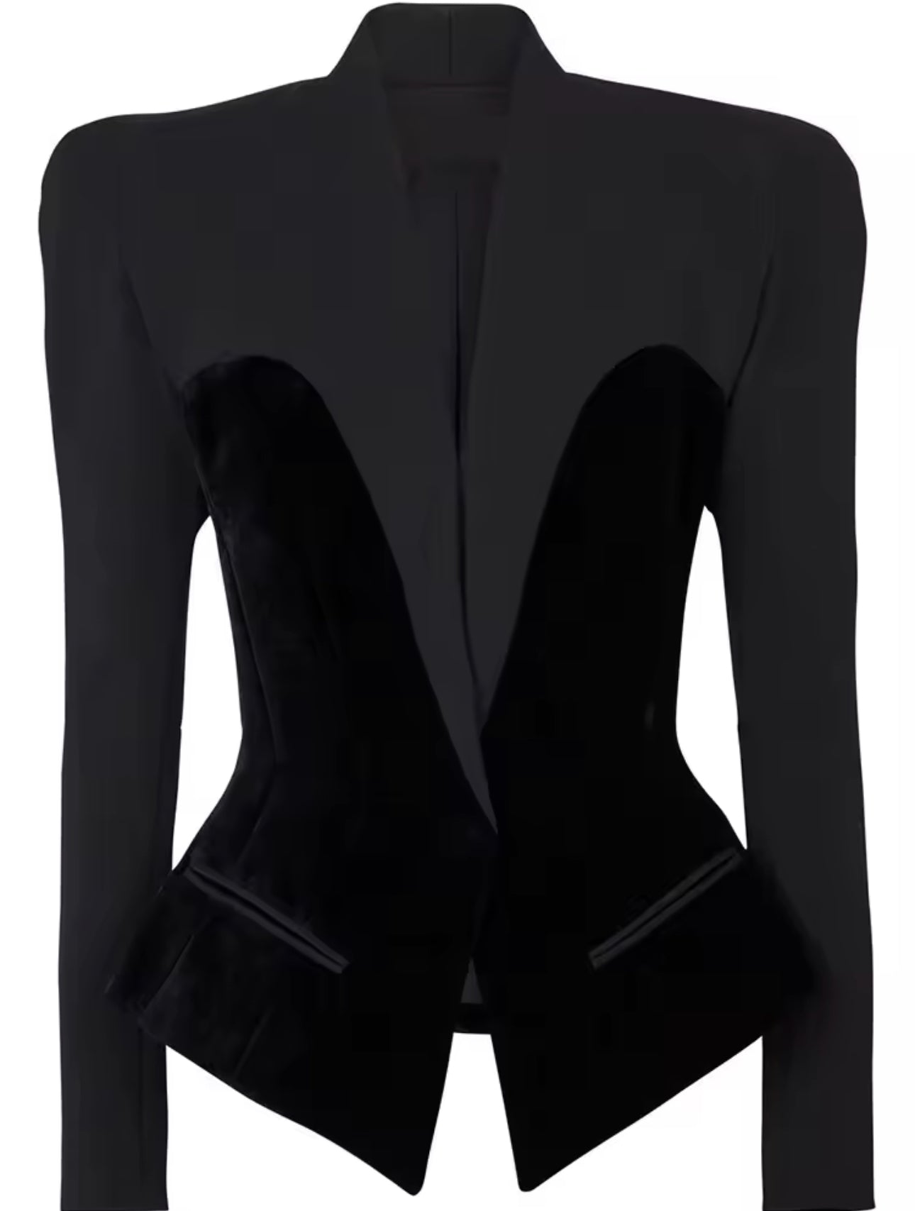 Black Velvet Blazer