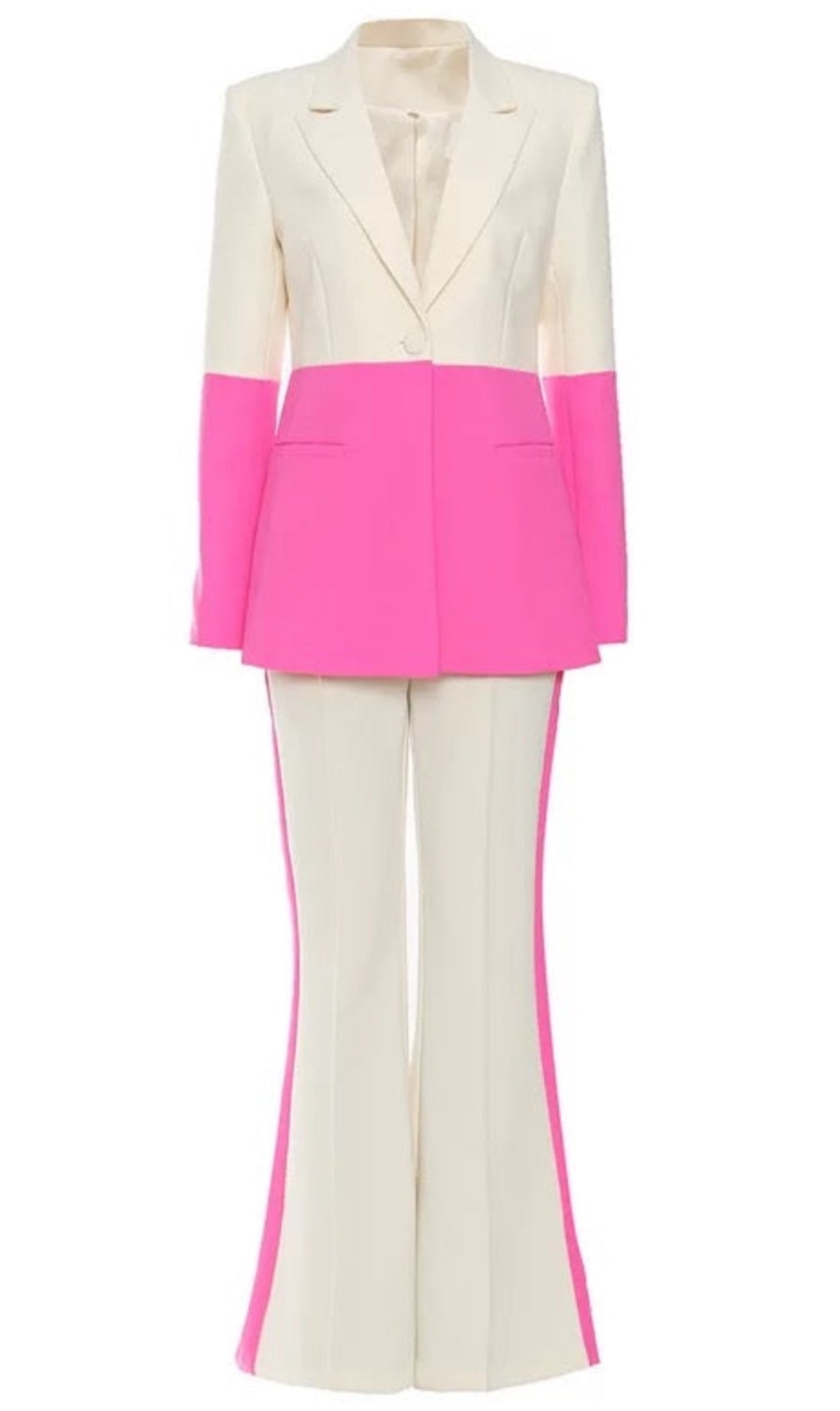 Alma Bio Color Blazer Pants Suits Set