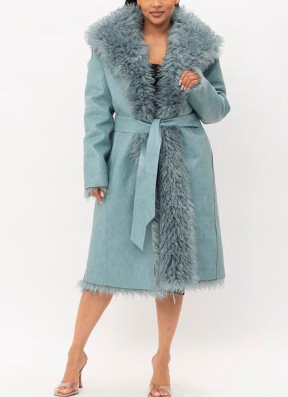 Alma Fur Reversible Coat