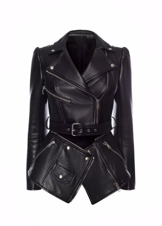 Vegan Detachable Biker Jacket