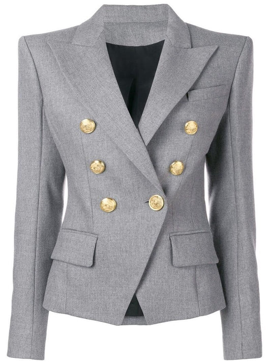 GOLD BUTTON BLAZER