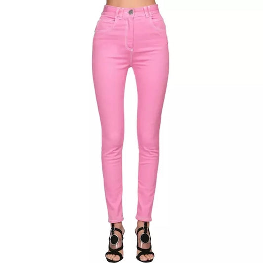 Denim Pink Pants