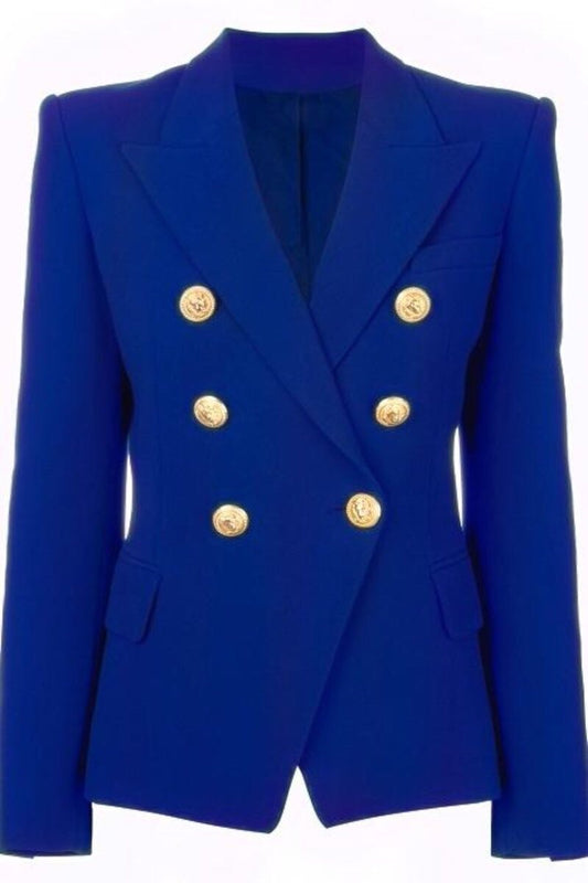 Gold Buttons Blazer