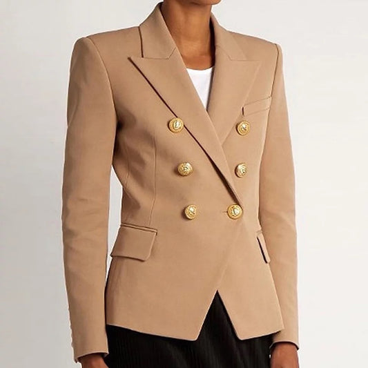 Gold Buttons Blazer