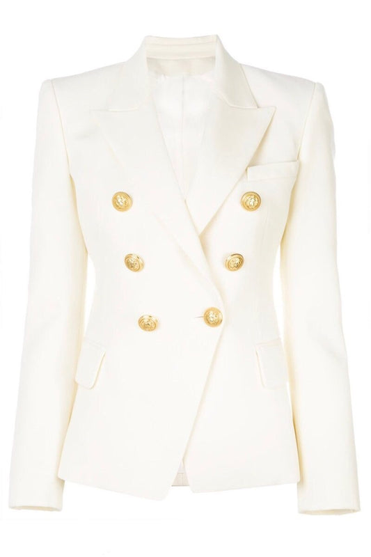 Gold Buttons Blazer