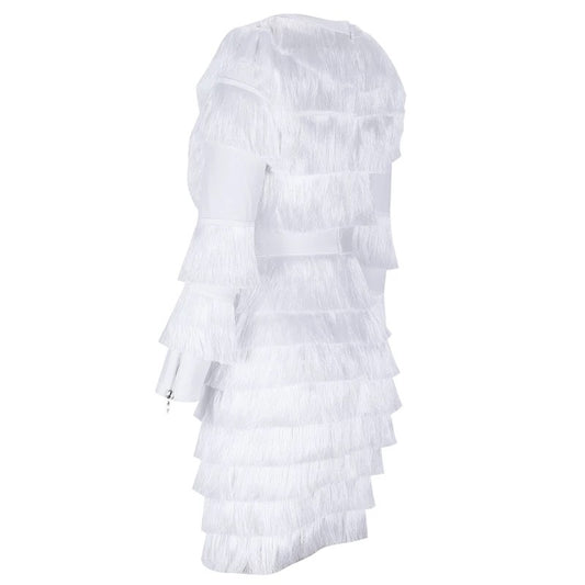 Tassel Fringe Mini Dress (3 Colors)