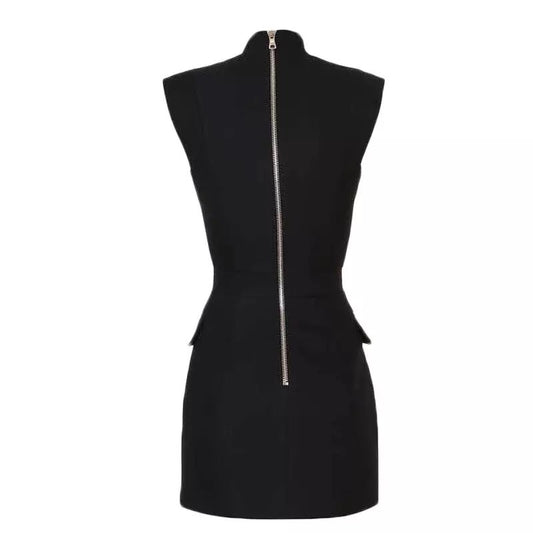 Sleeveless V-necki Dress